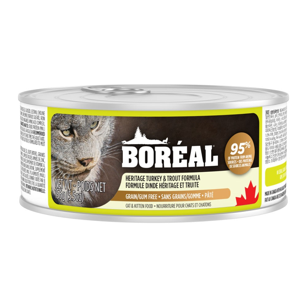 Dinde Heritage et truite - nourriture humide pour chat