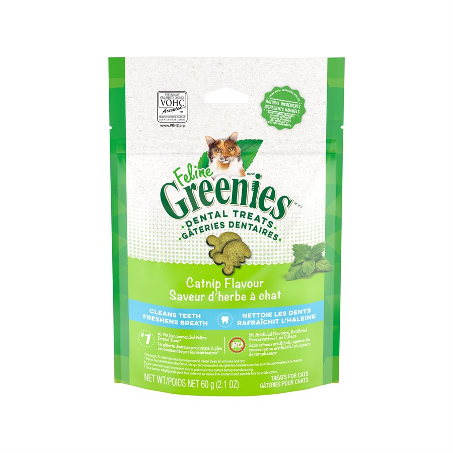 Gâteries dentaires à l'herbe à chat - Greenies