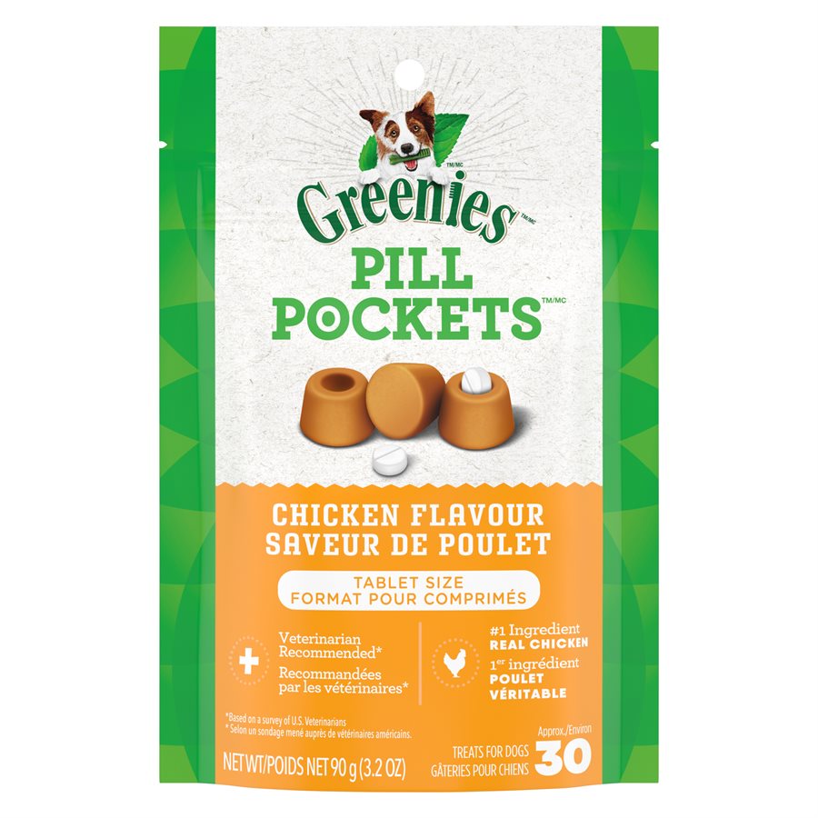 Pill Pockets pour comprimés - gâterie pour médicaments pour chien