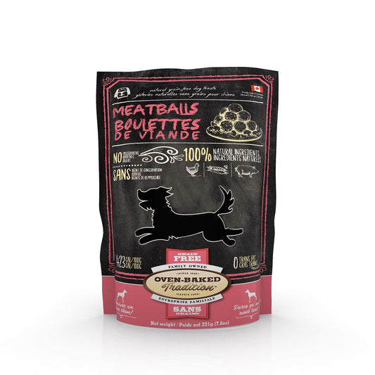 Mini boulettes de viande croquantes pour chien 170 g