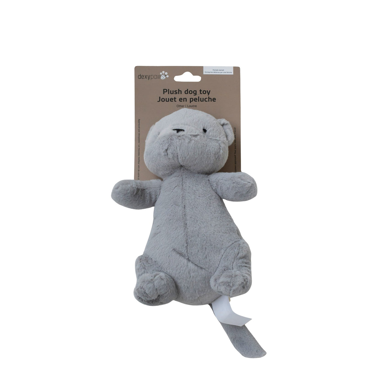 Peluche loutre 8 po pour chien