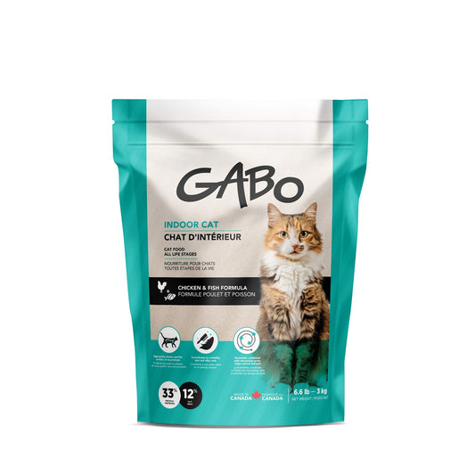 Nourriture sèche pour chat d'intérieur toutes étapes de vie