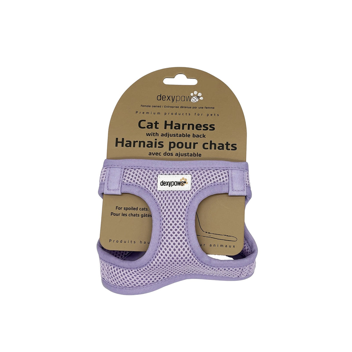 Harnais en néoprène pour chat