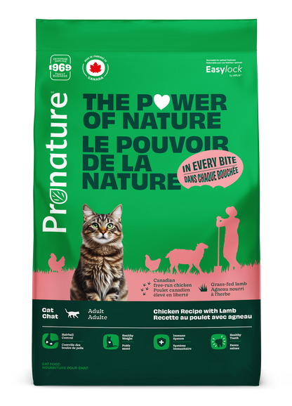 Nourriture pour chat - Adulte - Recette au poulet avec agneau