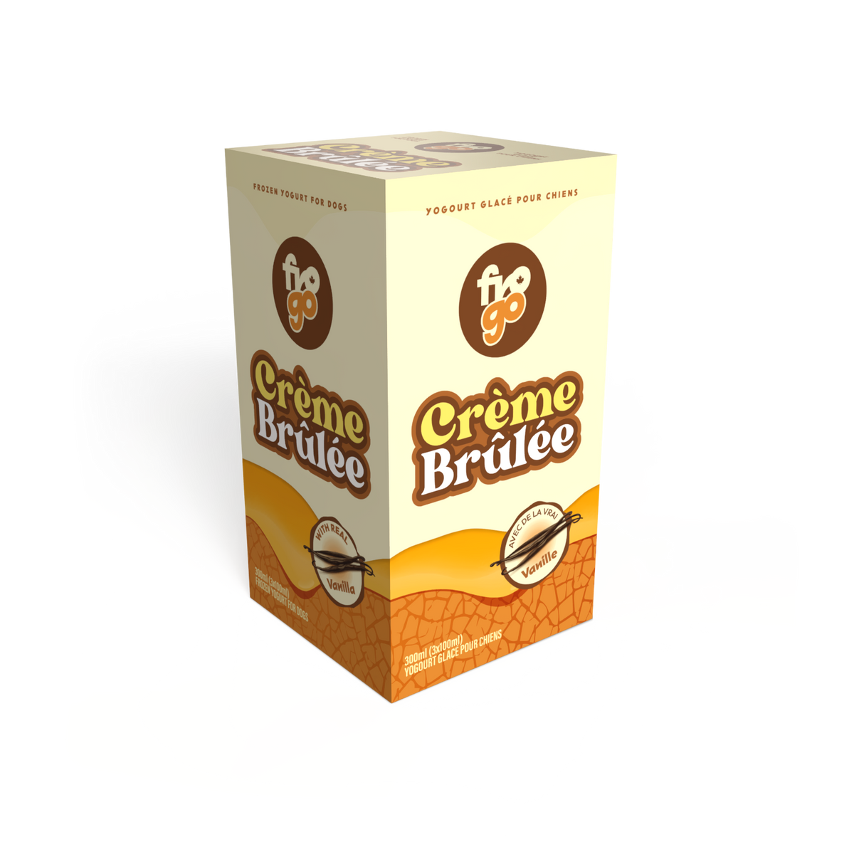 Frozen Goat yogourt glacé au lait de chèvre - gâterie pour chien