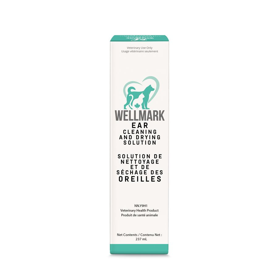 Solution nettoyante et asséchante pour les oreilles 237 ml - soin des oreilles pour chien et chat