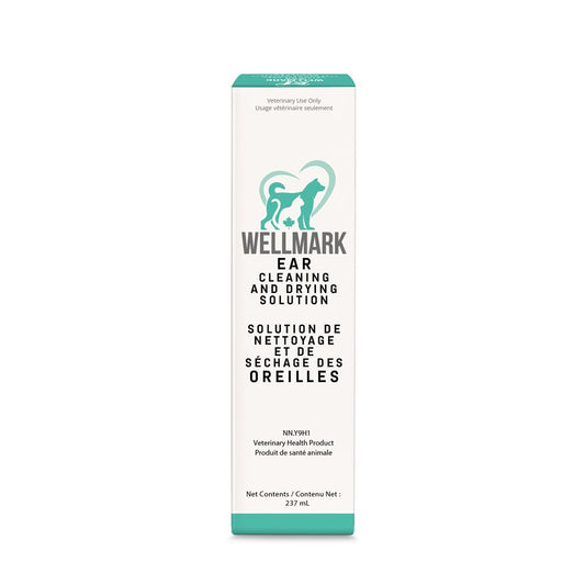 Solution nettoyante et asséchante pour les oreilles 237 ml - soin des oreilles pour chien et chat