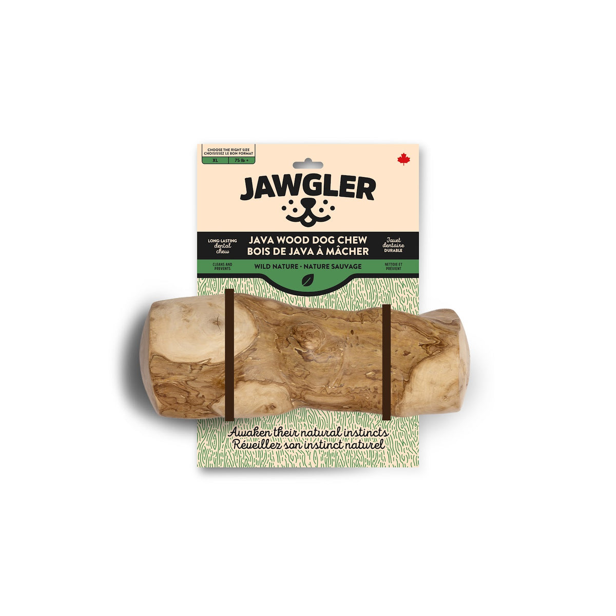 Bois de Java à mâcher, nature sauvage