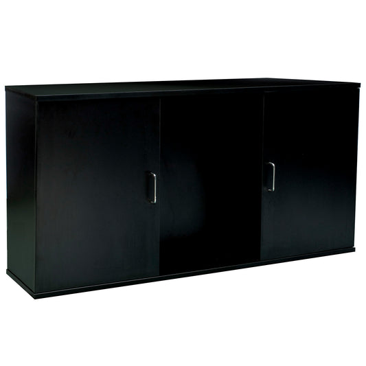 Meuble pour aquarium 55, noir, 124 x 33 x 66 cm