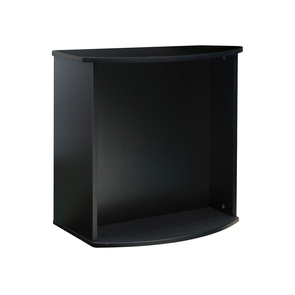 Support pour aquarium 26 à devant arrondi, noir, 63 x 38 x 66 cm