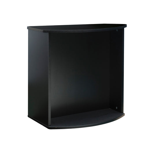 Support pour aquarium 26 à devant arrondi, noir, 63 x 38 x 66 cm