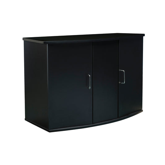 Meuble pour aquarium 45 à devant arrondi, noir, 94 x 42 x 66 cm