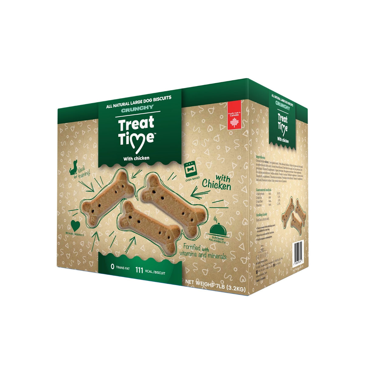 Biscuits Treat Time pour chien