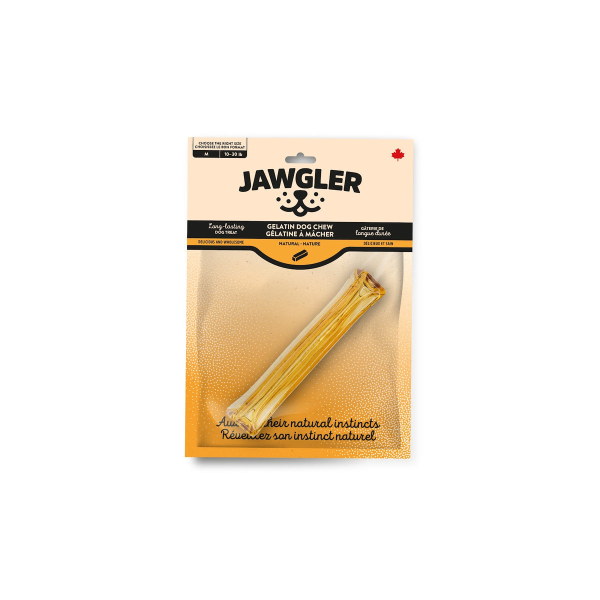 Bâton de gélatine à mâcher