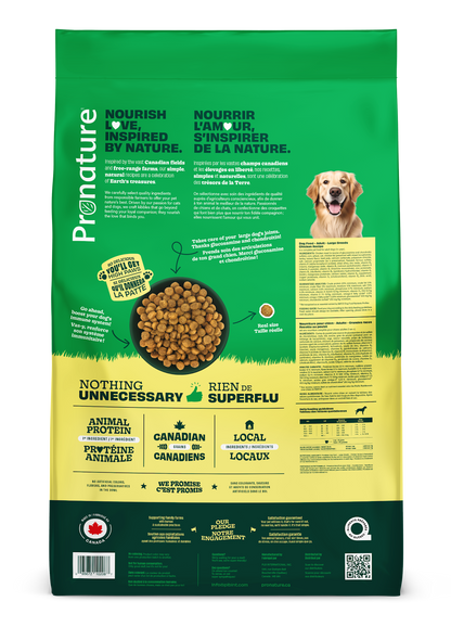 Nourriture pour chien - Adulte - Grandes races - Recette au poulet