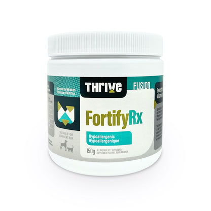 FortifyRx vitamines et minéraux hypoallergène 150 g - supplément en poudre pour chien et chat