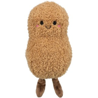 Peluche XXL arachide avec herbe à chat 20 cm
