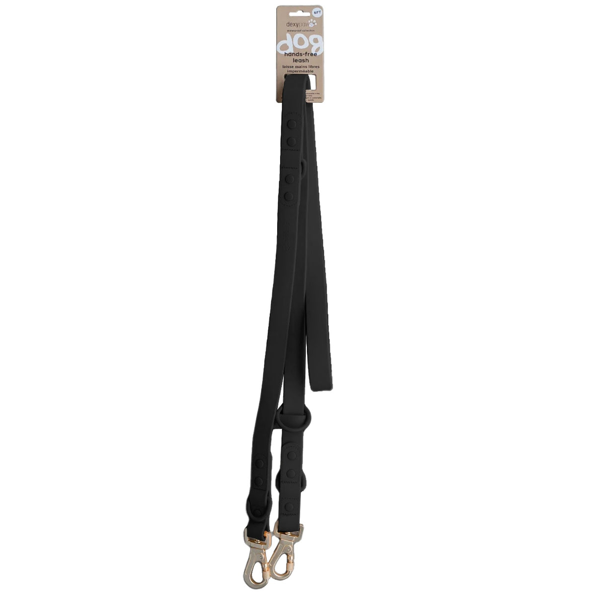 Laisse mains libres imperméable pour chien