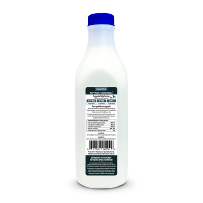 Lait de chèvre cru fermenté - supplément pour chien et chat