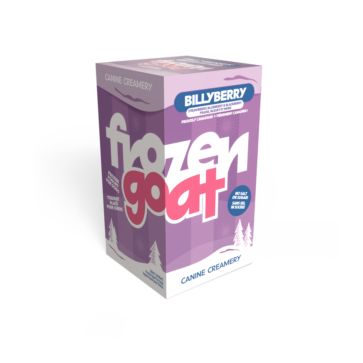 Frozen Goat yogourt glacé au lait de chèvre - gâterie pour chien