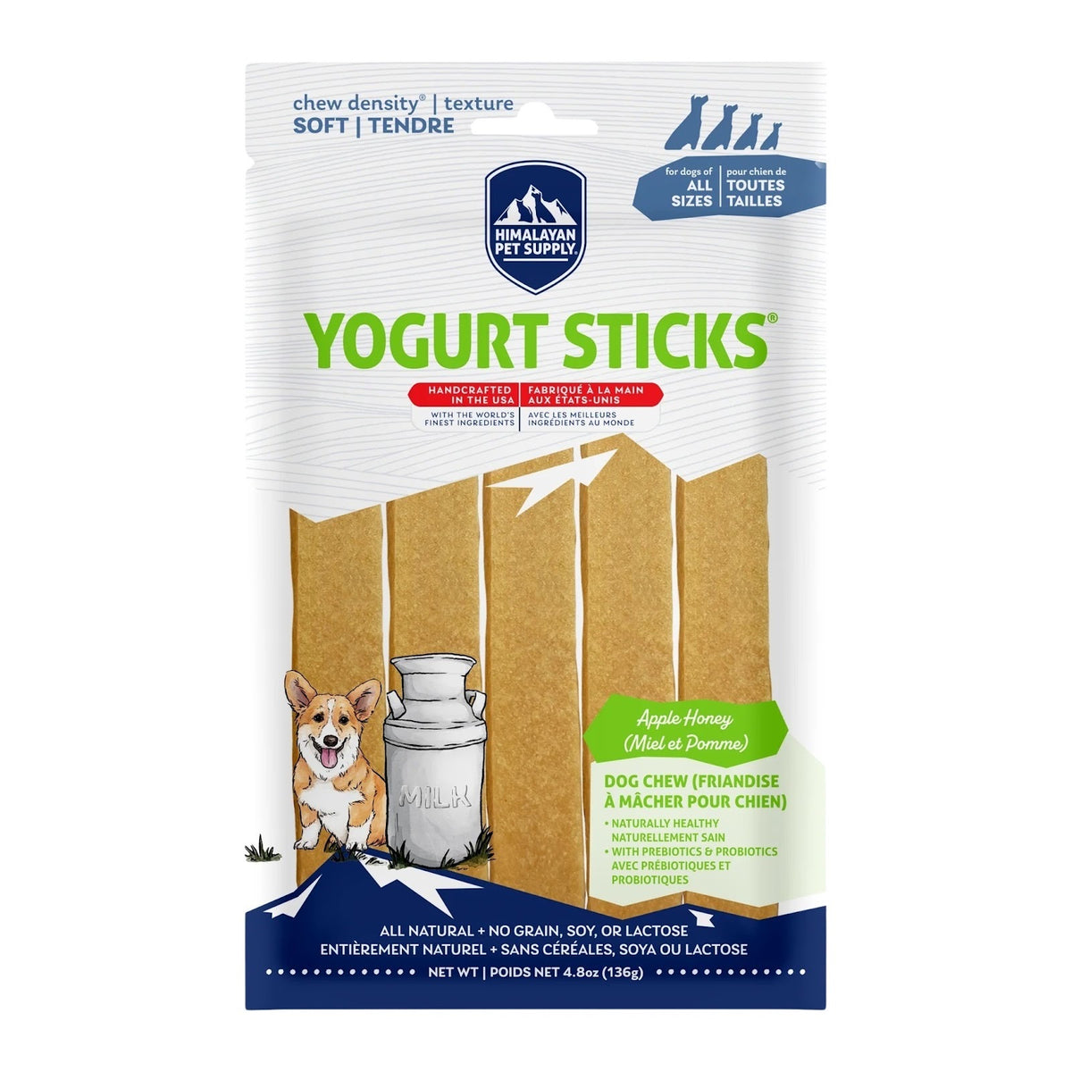 Bâtonnets de yogourt pour chien