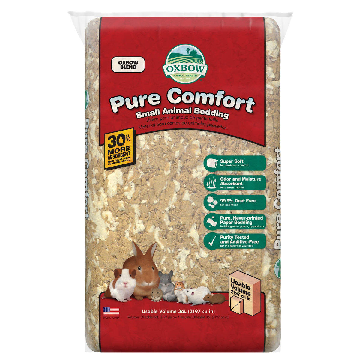 Litière de papier Pure Comfort