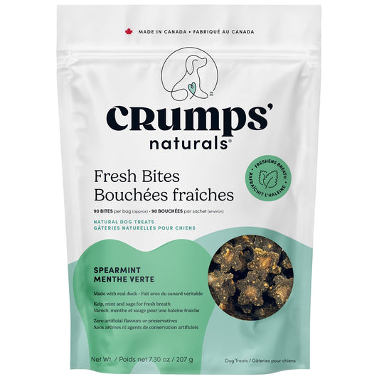 Bouchées fraîches pour chien, menthe verte 207 g
