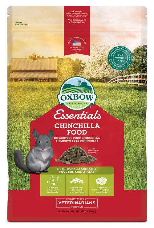 Essentials - nourriture pour chinchilla