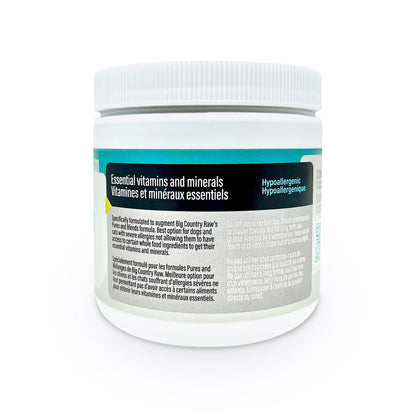 FortifyRx vitamines et minéraux hypoallergène 150 g - supplément en poudre pour chien et chat