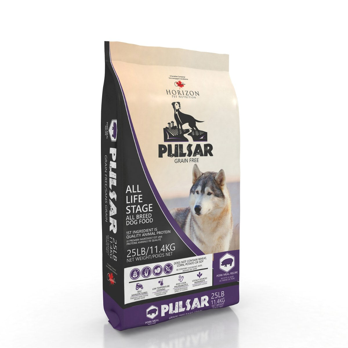 Sans grains - nourriture sèche pour chien Pulsar