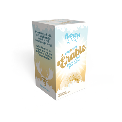 Frozen Goat yogourt glacé au lait de chèvre - gâterie pour chien
