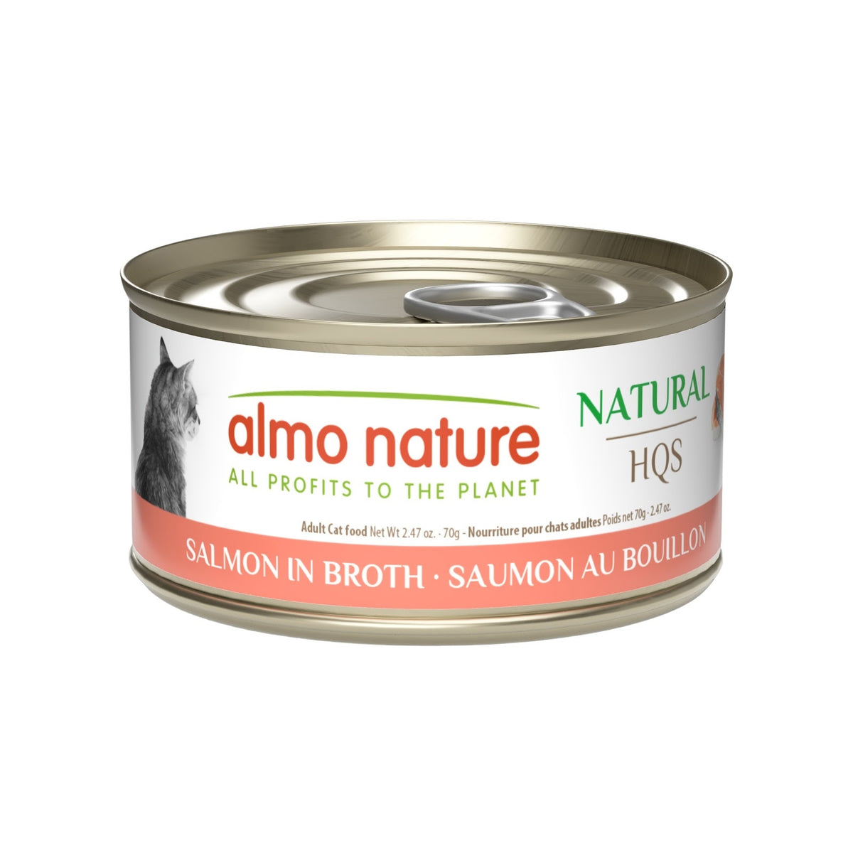 Nourriture humide HQS Natural au bouillon pour chat