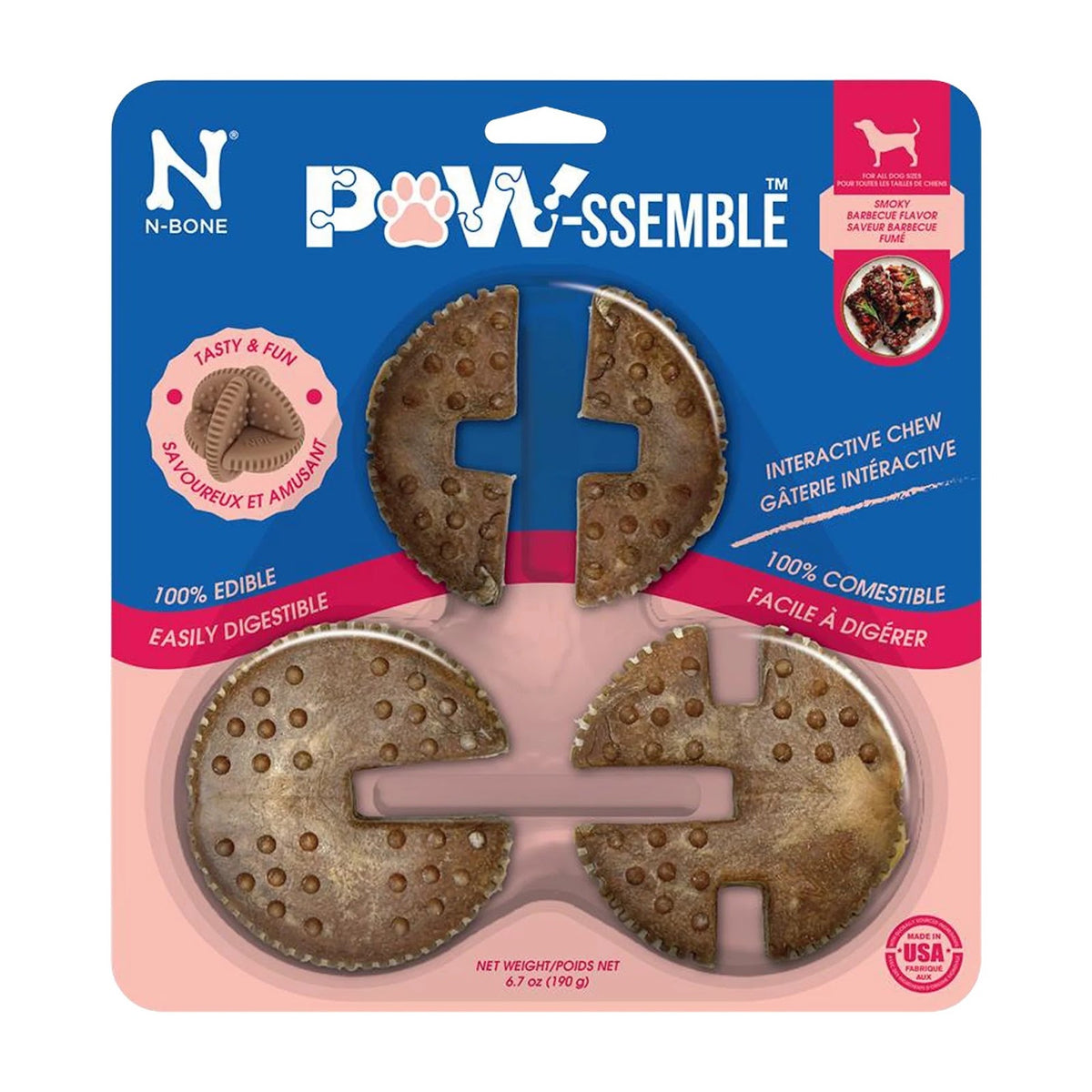 Gâterie interactive à mâcher Paw-ssemble pour chien