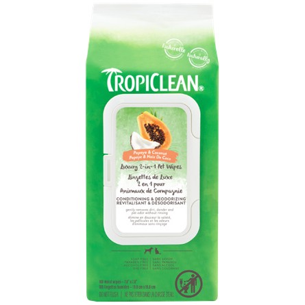Lingettes désodorisantes