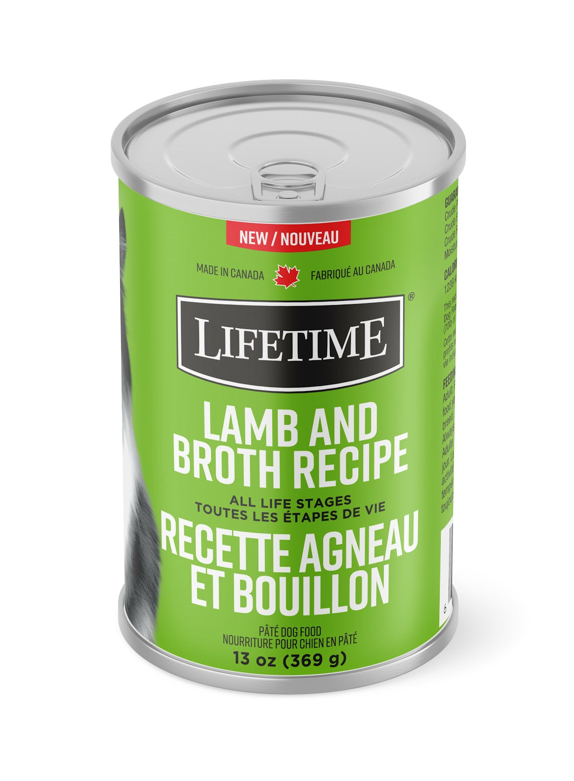 Nourriture en pâté pour chien Lifetime
