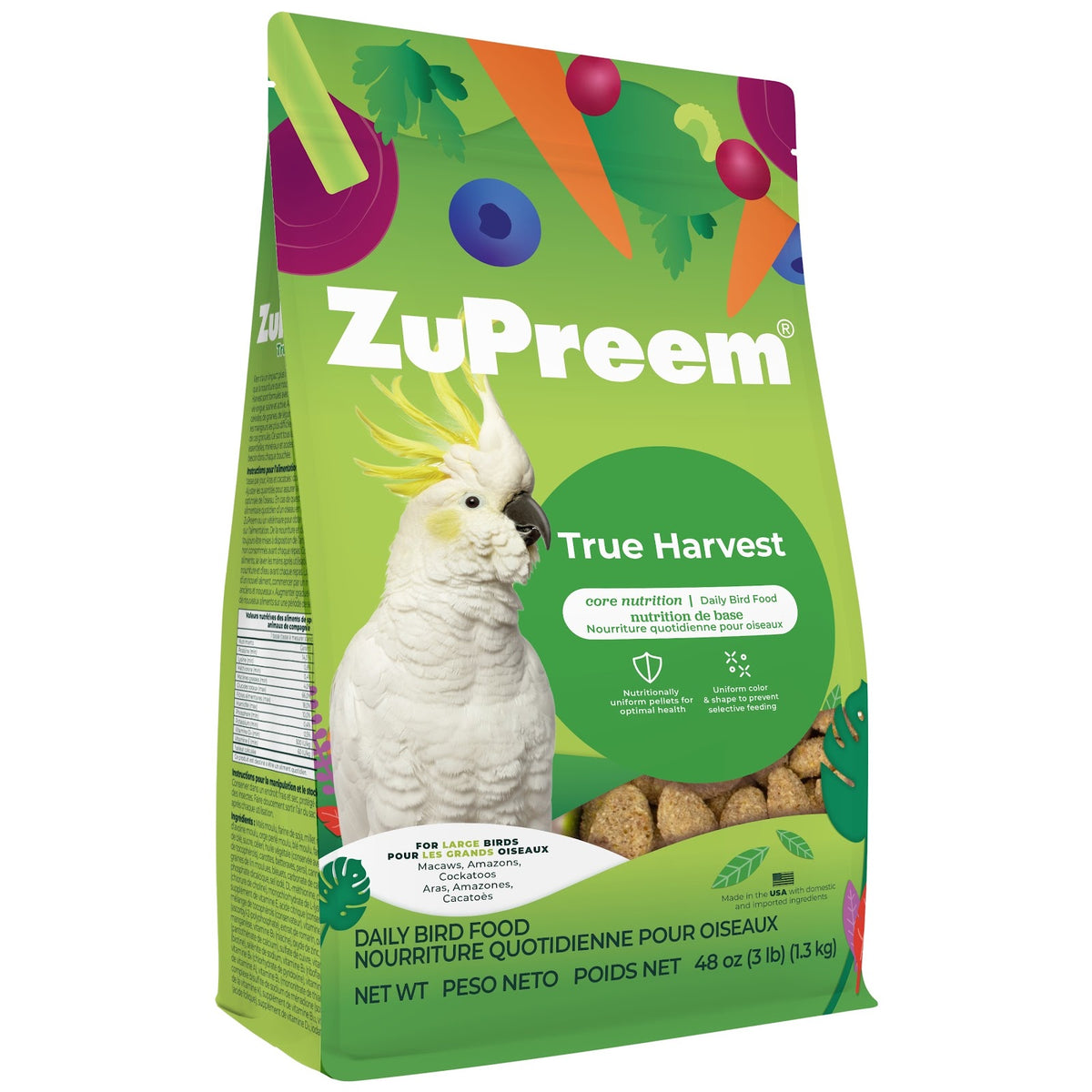 Nourriture True Harvest pour oiseaux