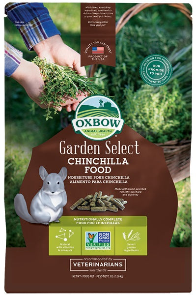 Nourriture Garden Select pour chinchilla 3 lb