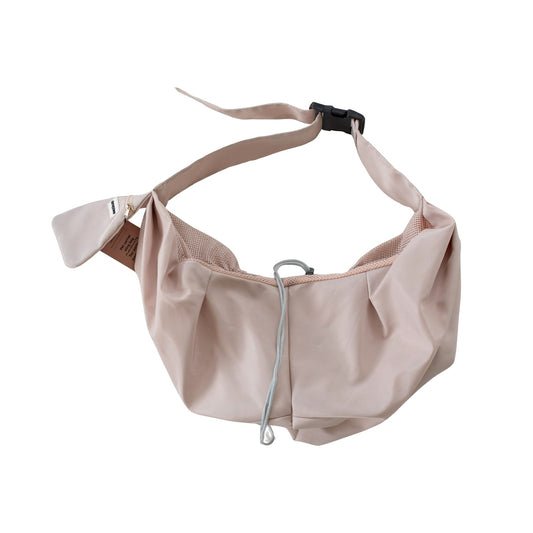 Sac à bandoulière de transport pour animaux, beige naturel