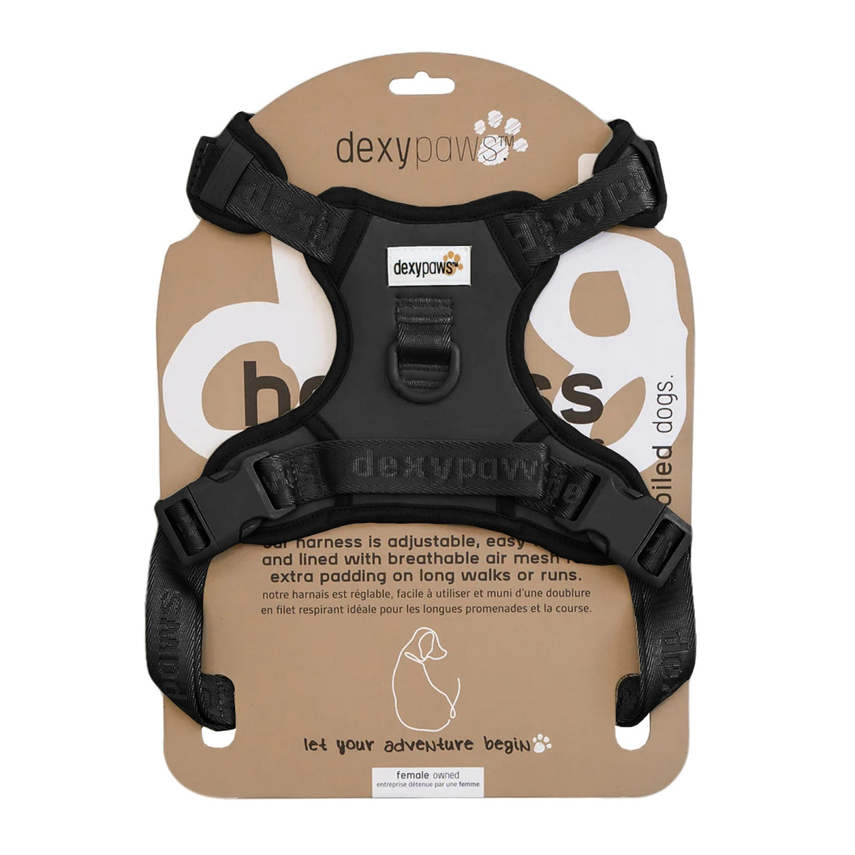 Harnais sans traction pour chien