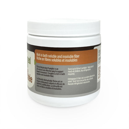 Citrouille déshydratée 225 g - supplément en poudre pour chien