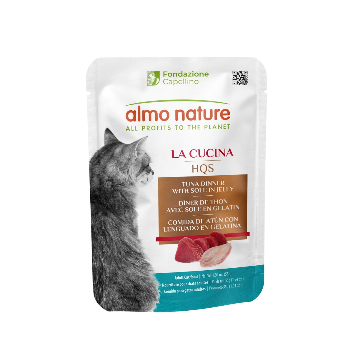 Nourriture humide HQS La Cucina pour chat en pochette