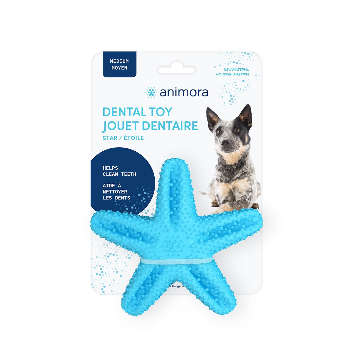 Jouet dentaire étoile