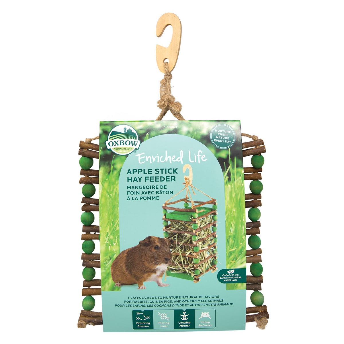 Bâtons de pommier à mâcher pour rongeur Enriched Life