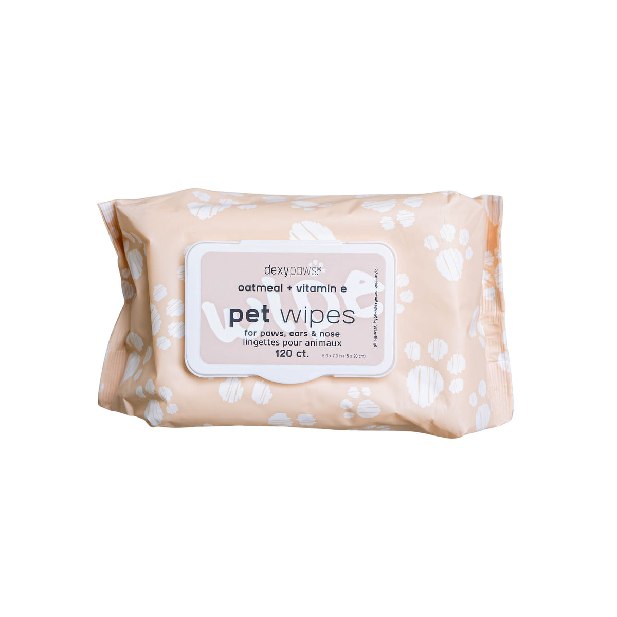 Lingettes pour animaux