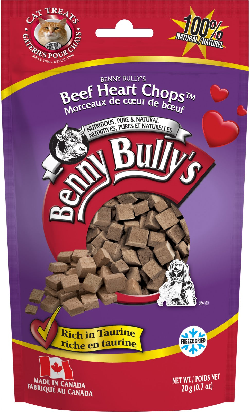 Gâteries pour chat Benny Bully's