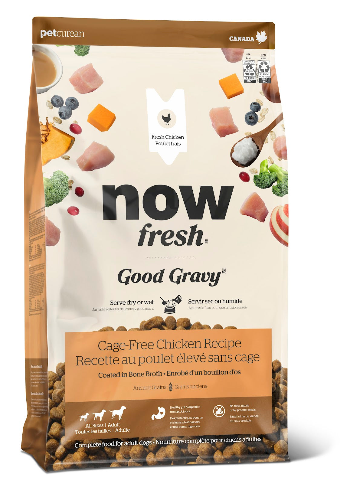 Nourriture sèche Now Fresh Good Gravy aux grains anciens pour chien