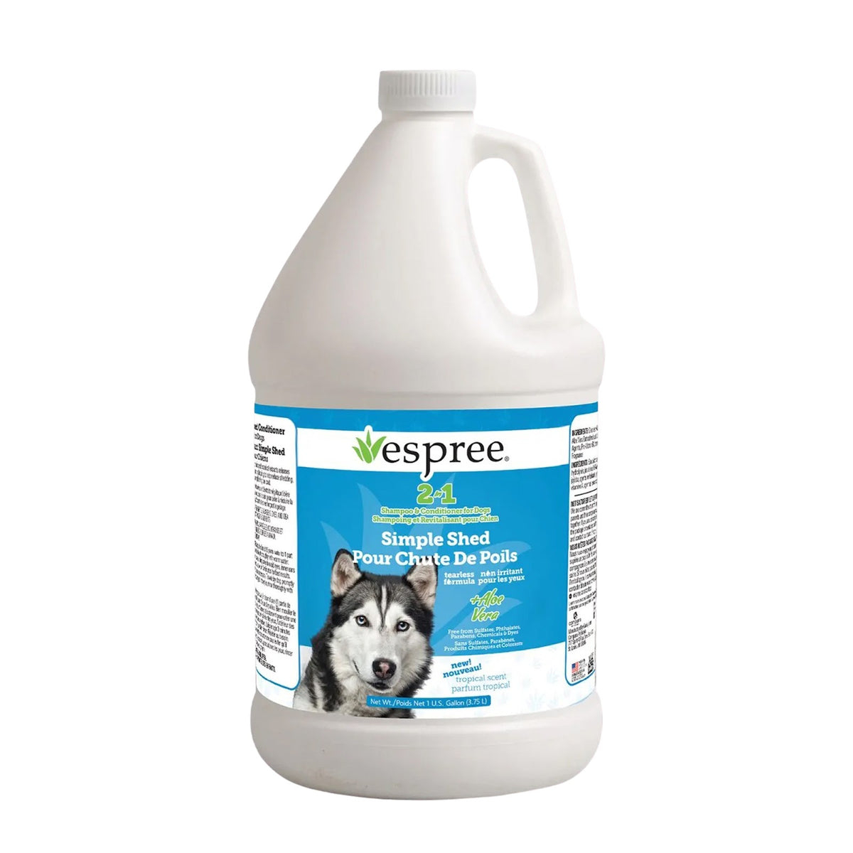 Shampoing et revitalisant 2 en 1 pour chien