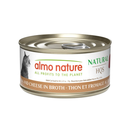 Nourriture humide HQS Natural au bouillon pour chat
