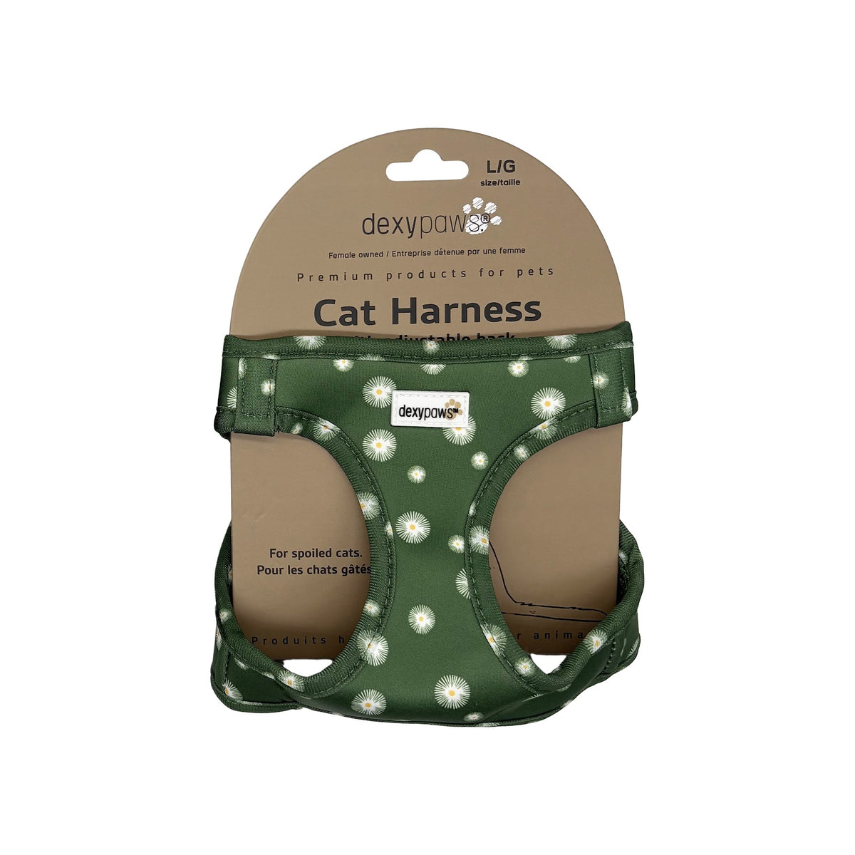 Harnais en néoprène pour chat