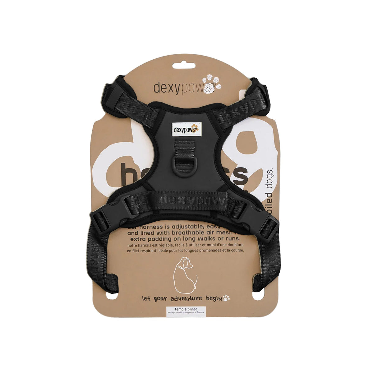 Harnais sans traction pour chien